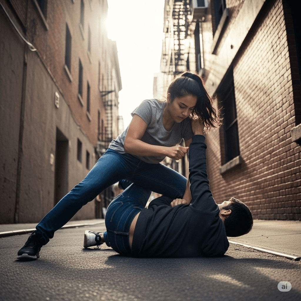 Krav Maga Ground fighting